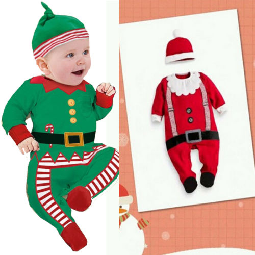 Baby Santa Outfit Christmas Costume